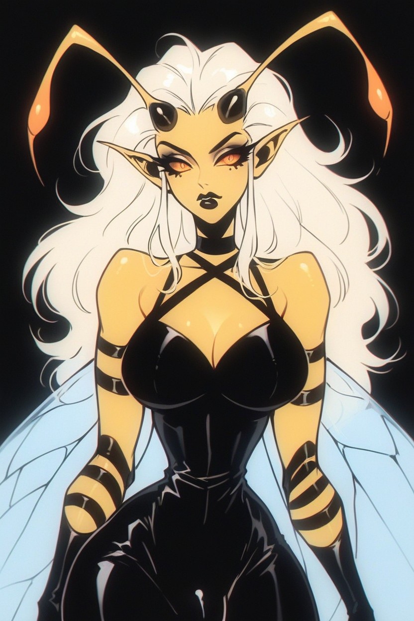 Hyper, Evil Queen, Glowing Hentai AI Porn