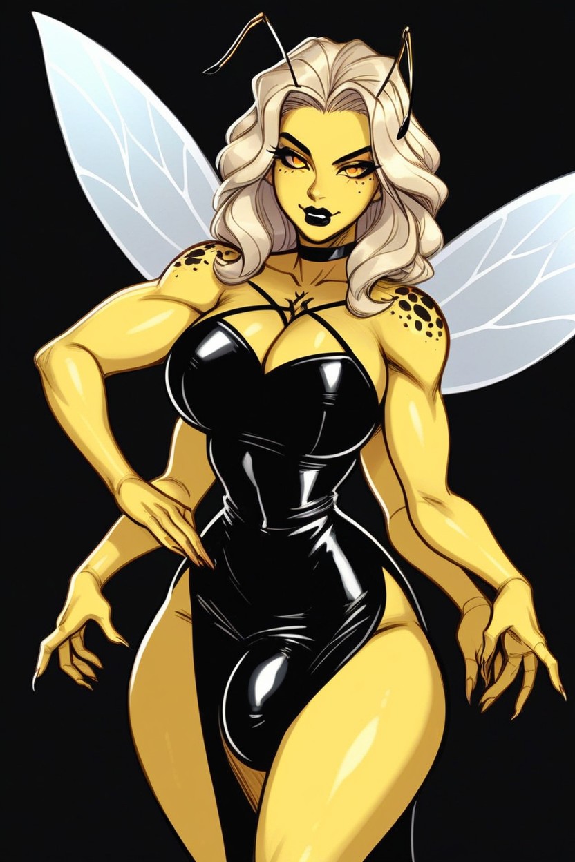 Evil Queen, Glowing, Futanari Bulge 動漫AI成人