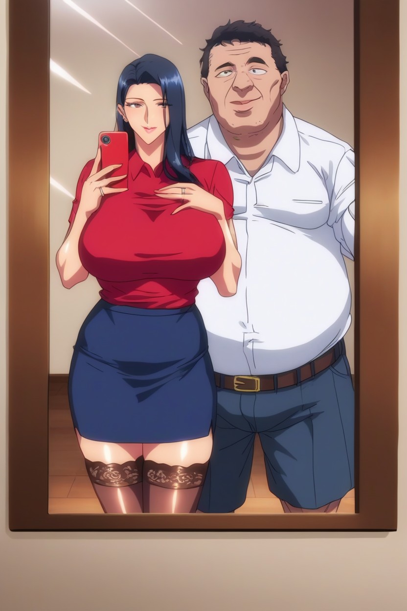 Black Hair, Ugly Face Male, S Hentai AI Porn