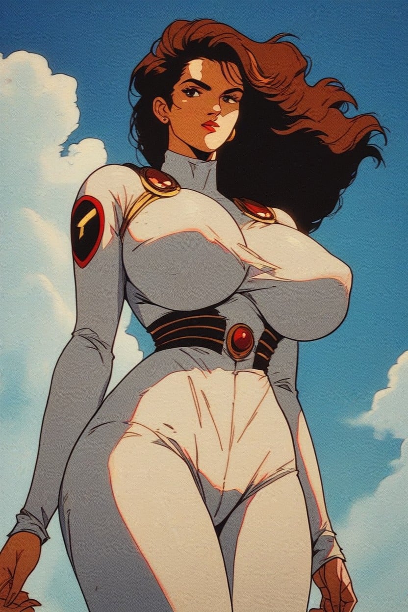 Floating, Gorgeous Complexion, Round Ass AI Porn