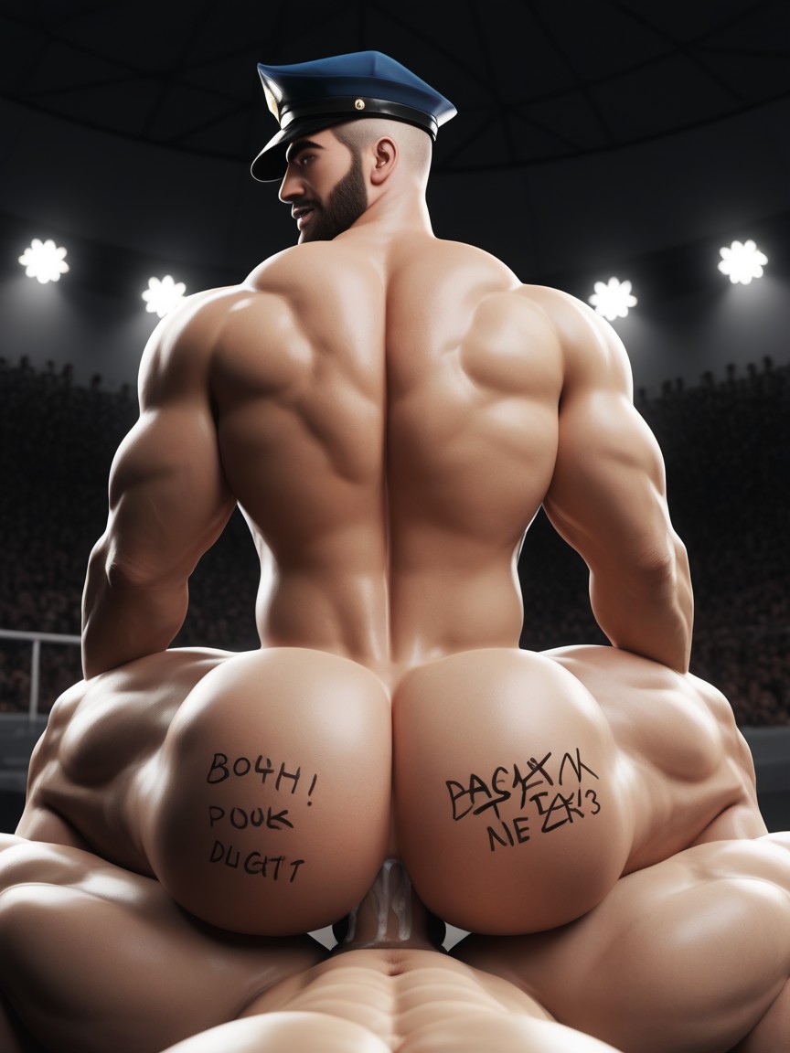 Gay Sex, Visão Traseira, Top Is White Pornografia gay com IA