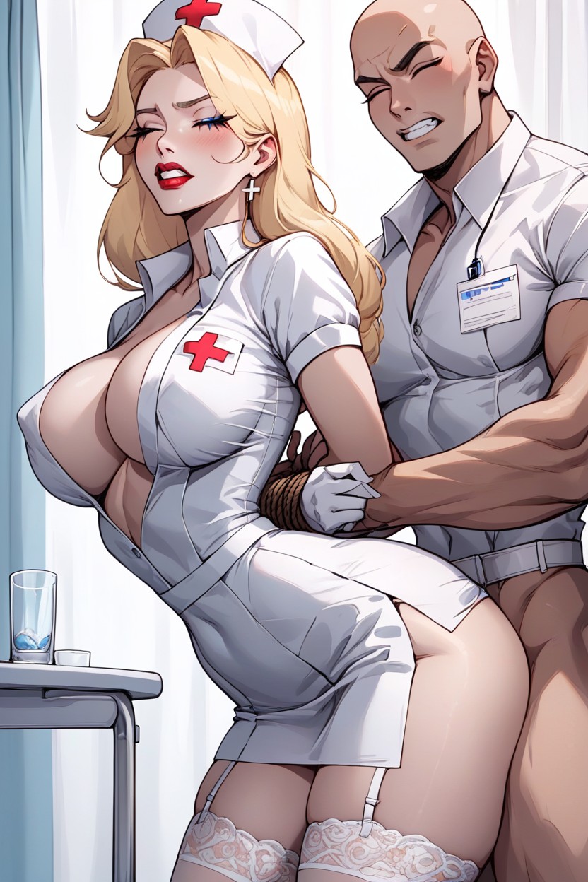 Detailed, Open Clothes, High Resolution Hentai AI Porn