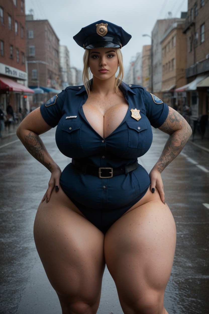 Covered In Freckles, Freckles, Hyper Hips AI Porn