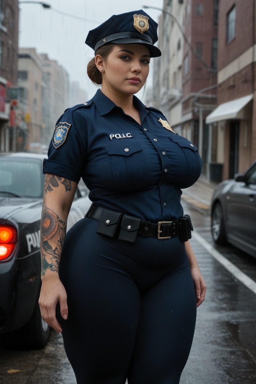Pear Shaped Figure, Thick Thighs, Pear Body AI Porn