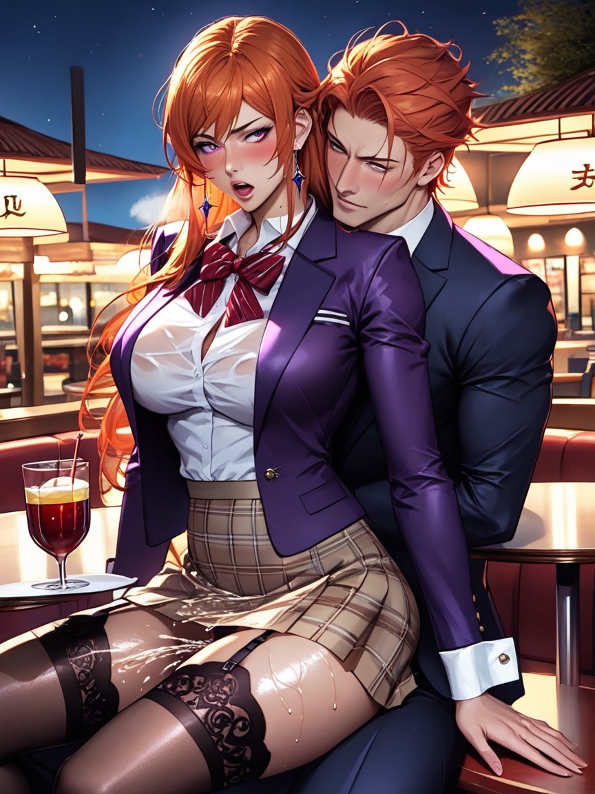 Not Naked, Romantic Lighting, Anatomically Accurate Hentai AI Porn