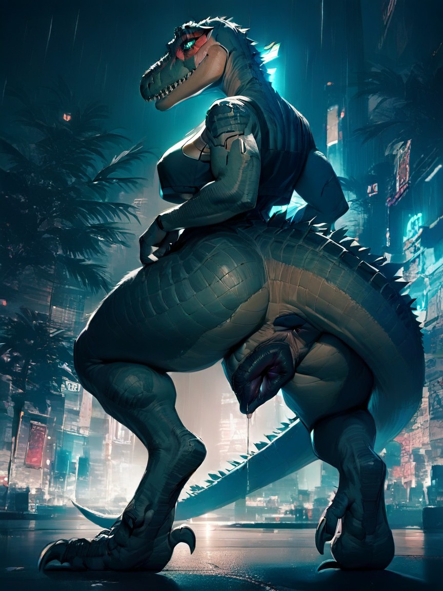 Point De Vue, Dinosaur Cloaca, Luscious Natural Breasts Porno IA Furry