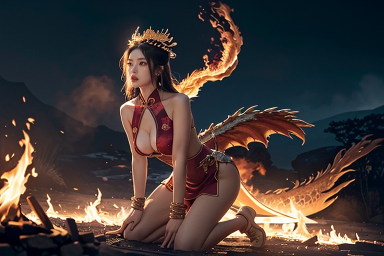 Cinematic Composition, Ultra Detailed, Dramatic Pose AI國產黃片