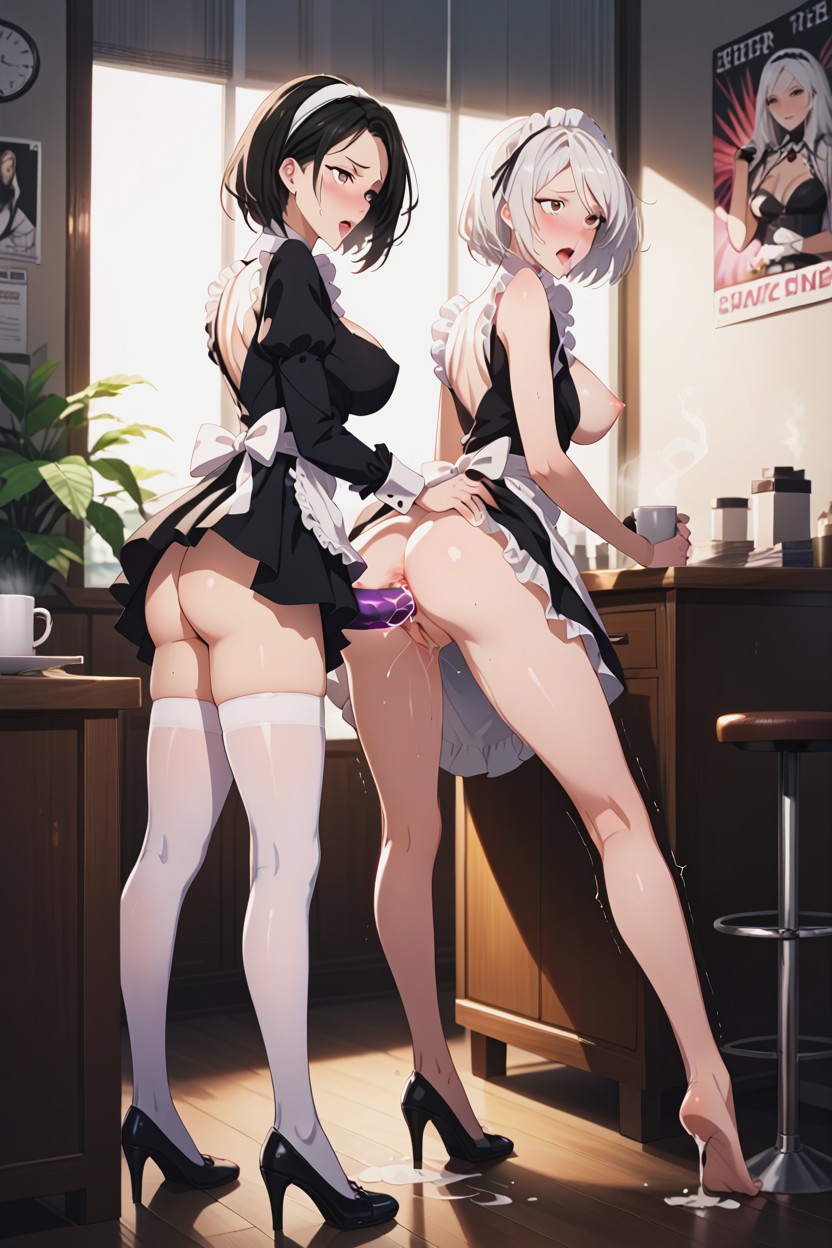 Defeat, Fucked From Behind, Maid Hentai AI Porn
