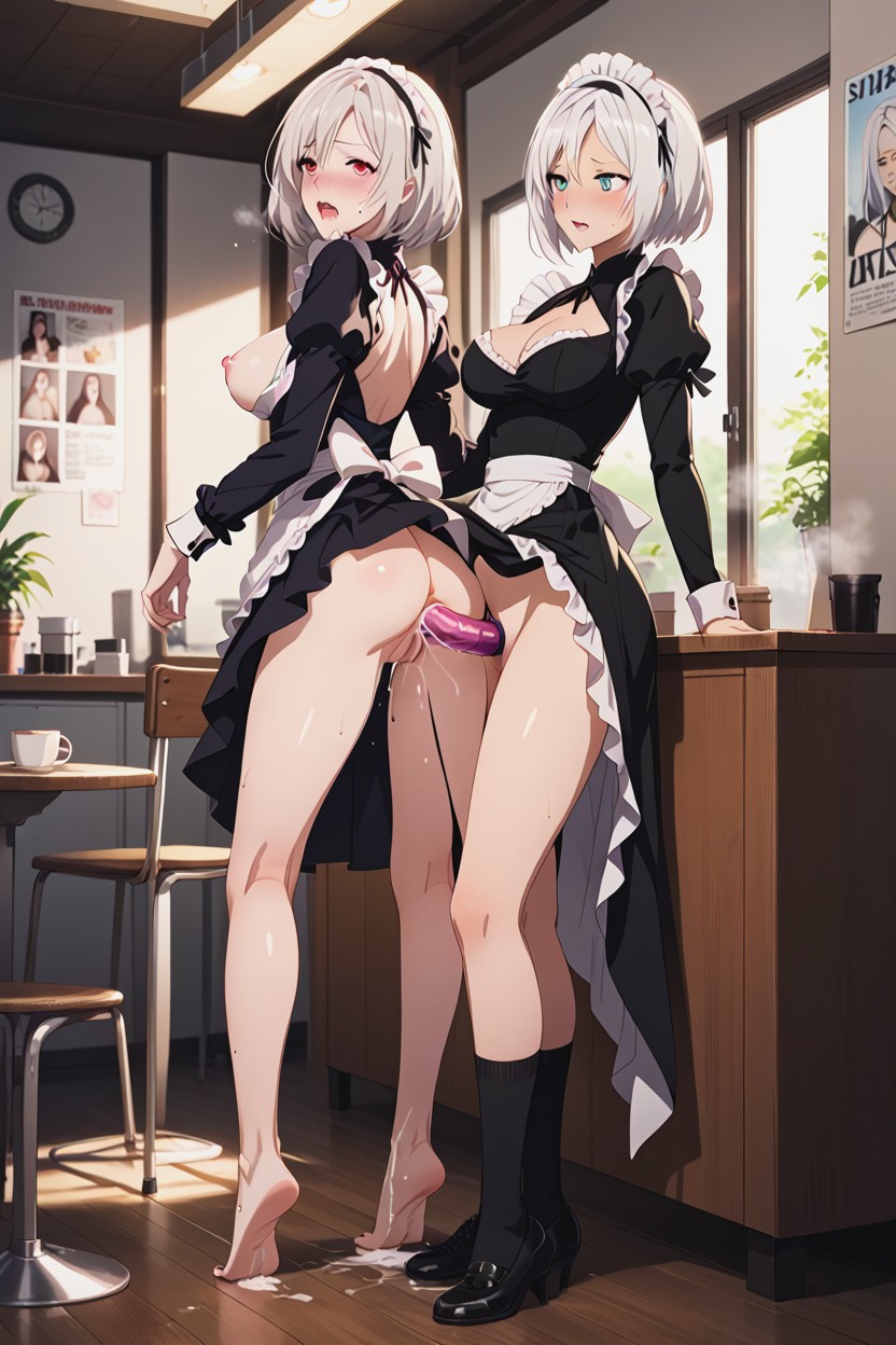 Pencil Thighs, Fucked From Behind, High Heels Hentai AI Porn