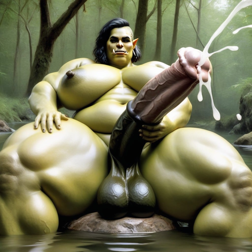 Bottom Up, Gigantic, Pony Cock Shemale AI Porn