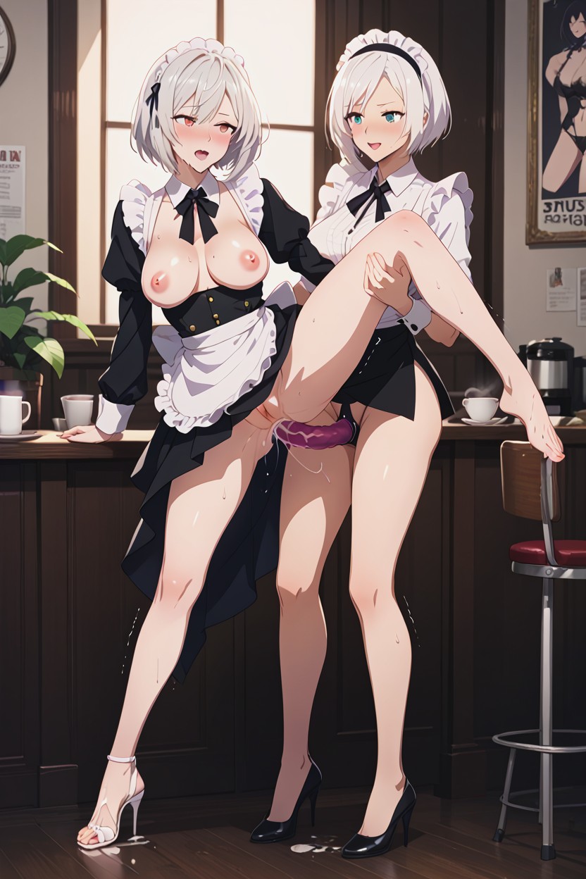 18+, Wet Pussy, Pencil Legs Hentai AI Porn