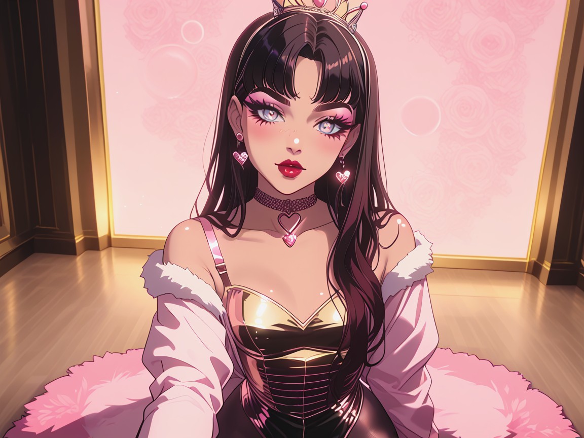 Top Down, Modern Setting, Sheer Heart Tights Hentai AI Porn