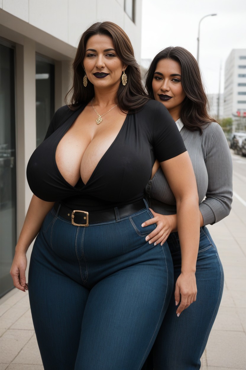 Gigantic Sized Tits, Breast Expansion, Asian Shemale AI Porn