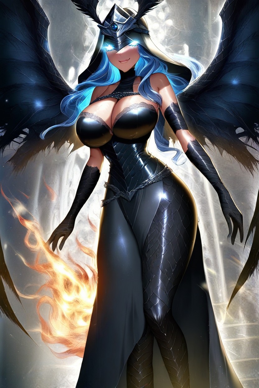 Wind In Hair, Black Scales On Hips, Smile Hentai AI Porn