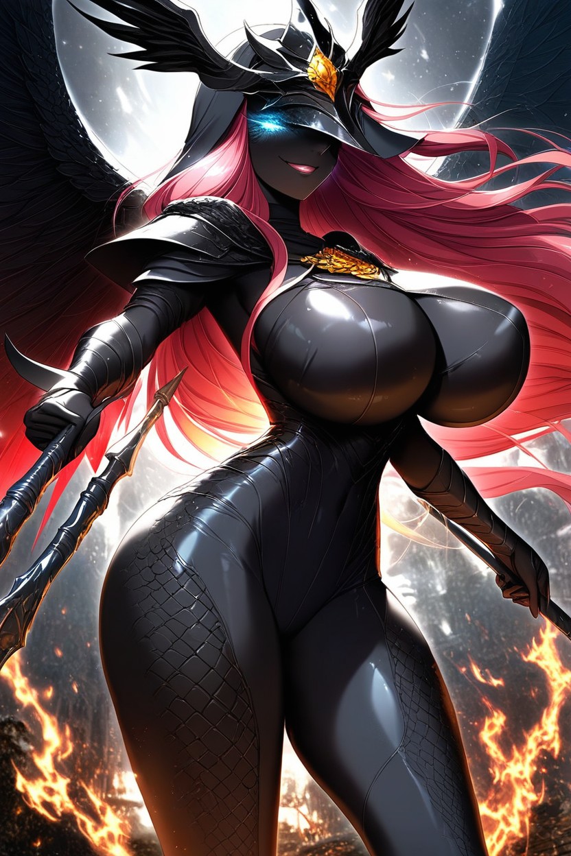 Smile, Volcano, Female Knight Hentai AI Porn