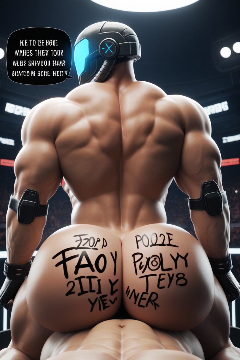 Robot Armor, Riding, Hole Kills Tops With Deadly Suction AI Gay Porn