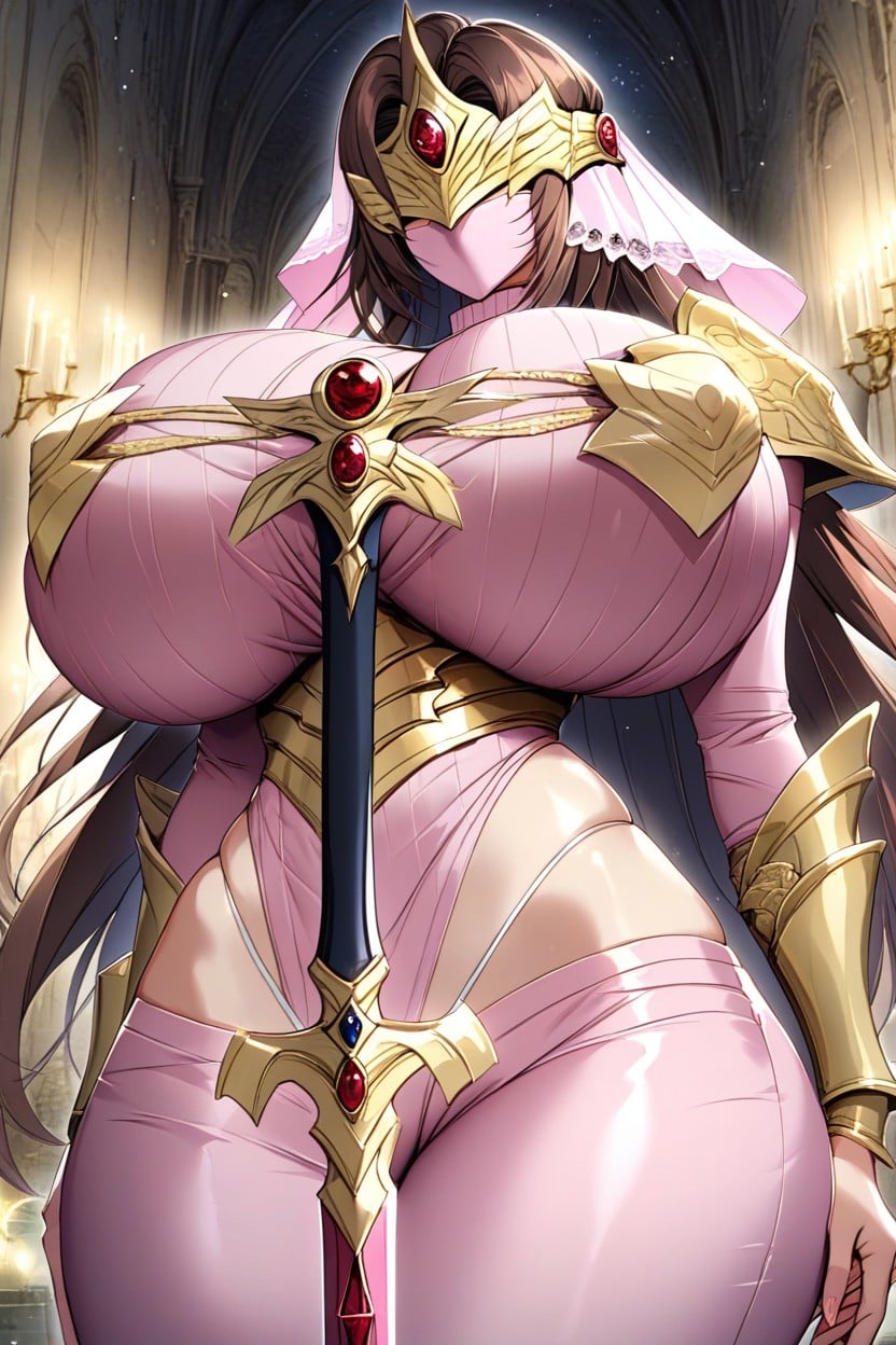 "dark Magician Woman From Yugioh, "the Fire Keeper From Dark Souls ", White Thong Hentai AI Porn