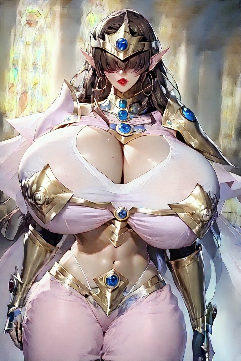 Huge Ass, Dark Brown Skin, Cosplay Hentai AI Porn