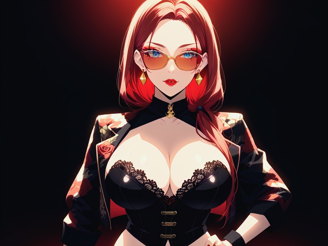 Chest Wider Than Hips, Large Eyes, Statuesque Body ラティーナAIエロ