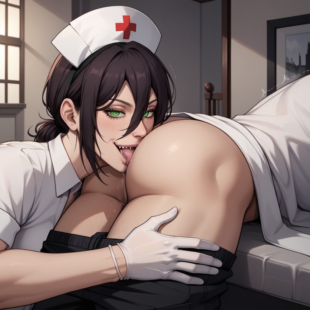 Female Domination, Cfnm, Green Eyes Hentai AI Porn