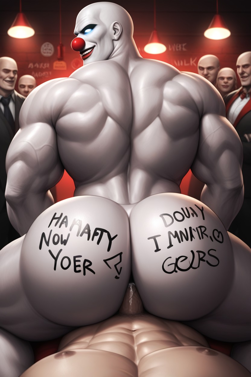 Dom Bottom, Bottom In Control, Extremely Large Ass AI Gay Porn