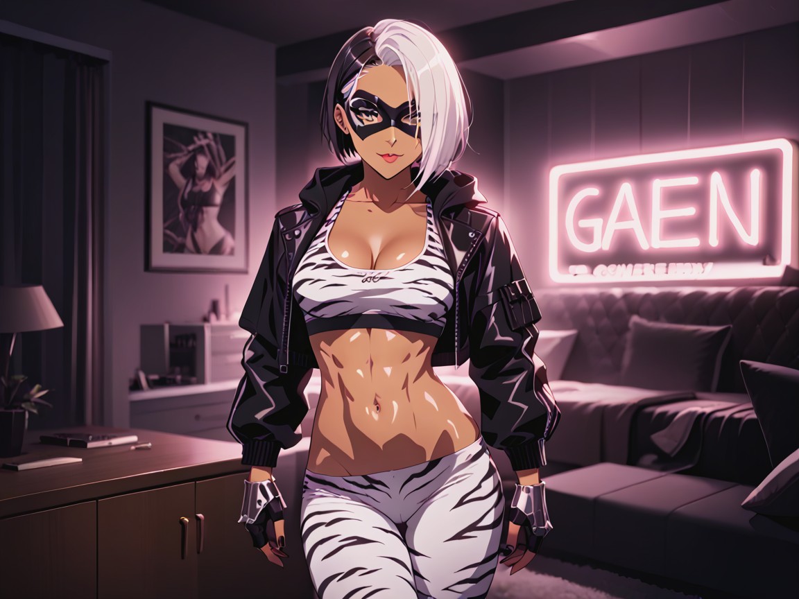 Fur Gauntlets, 18+, Squared Shoulders Porno IA Latina
