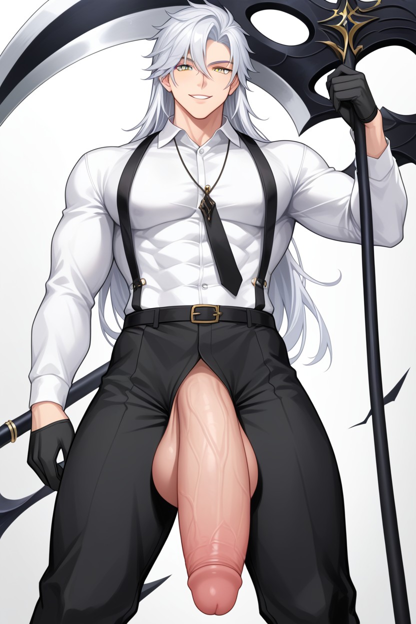 Shirt, 20+, White Shirt AI Gay Porn