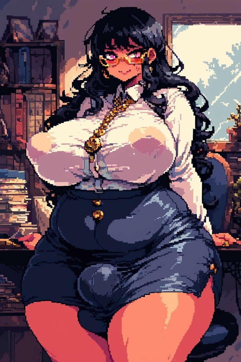 Pink Eyes, 18+, Horny Hentai AI Porn