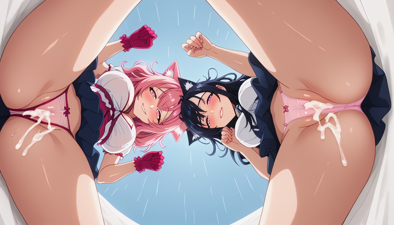 Bottom Up, Bottom Up (upskirt), Sunset AI Porn