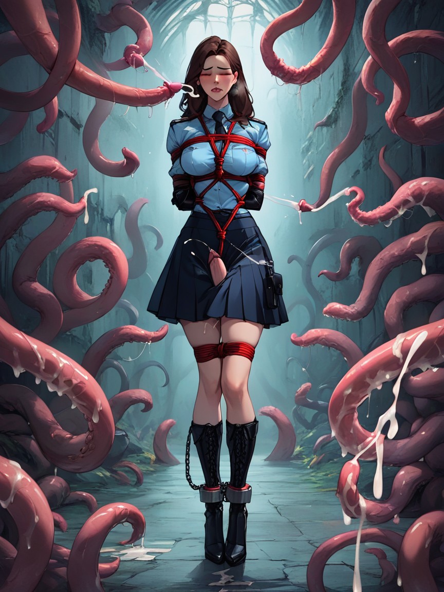 Orgasm, Bdsm, Tentacles Shemale AI Porn