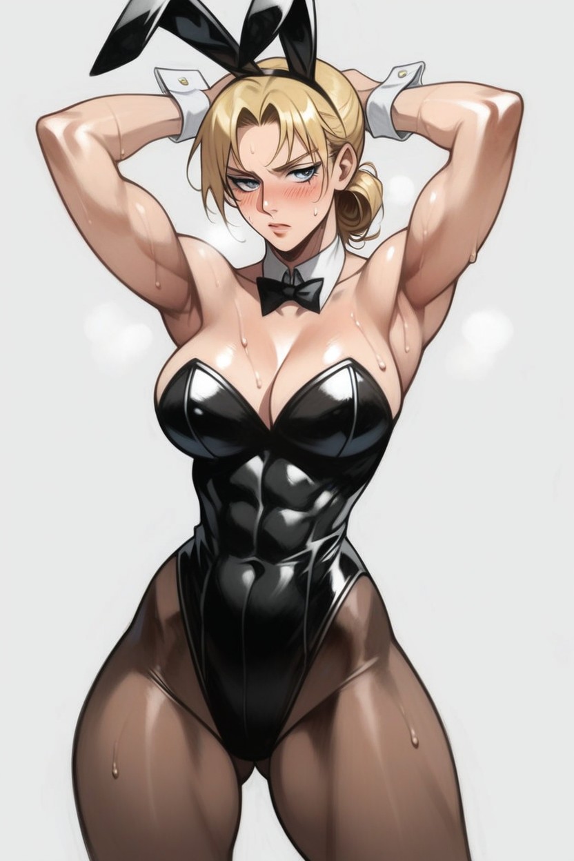 Arms In Frame, Arms Up, Solo Female Hentai AI Porn