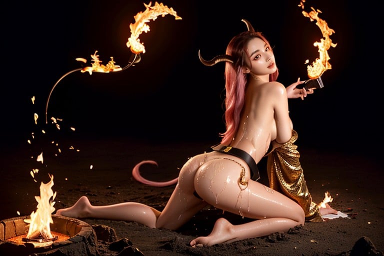 Multiple Perspectives, Facing Upward, 18+ Porno IA Asiatique