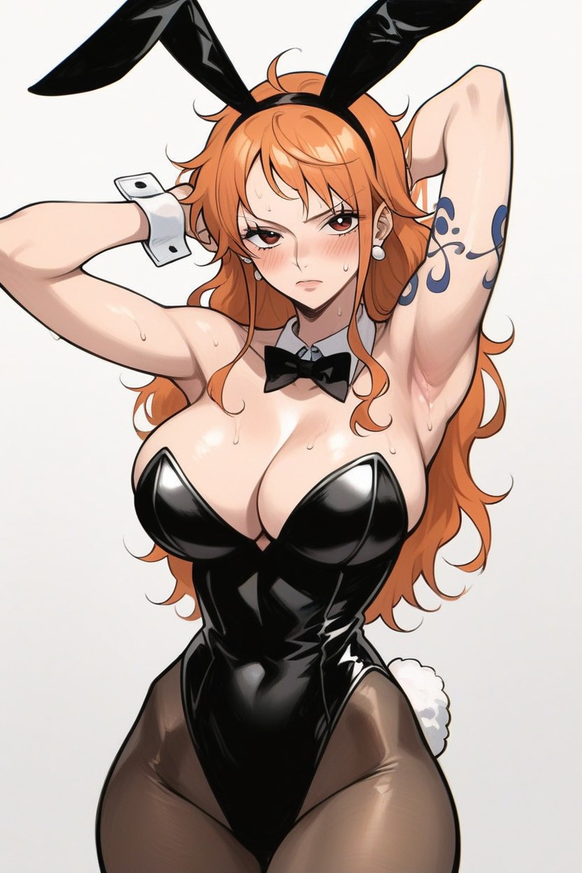 Arms Up, Thick Thighs, Large Ass Hentai AI Porn