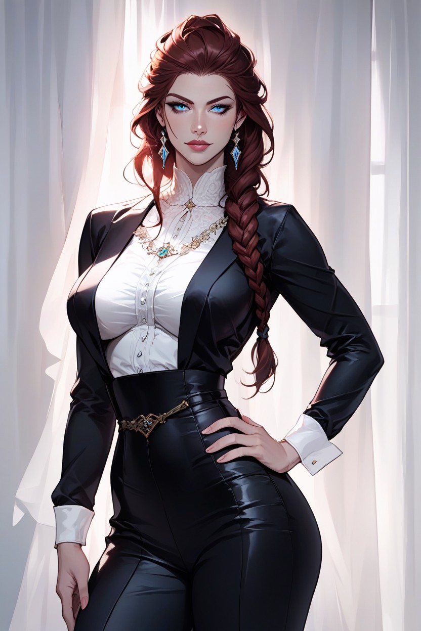 Highly Detailed, Seducing, Full Lips Hentai IA