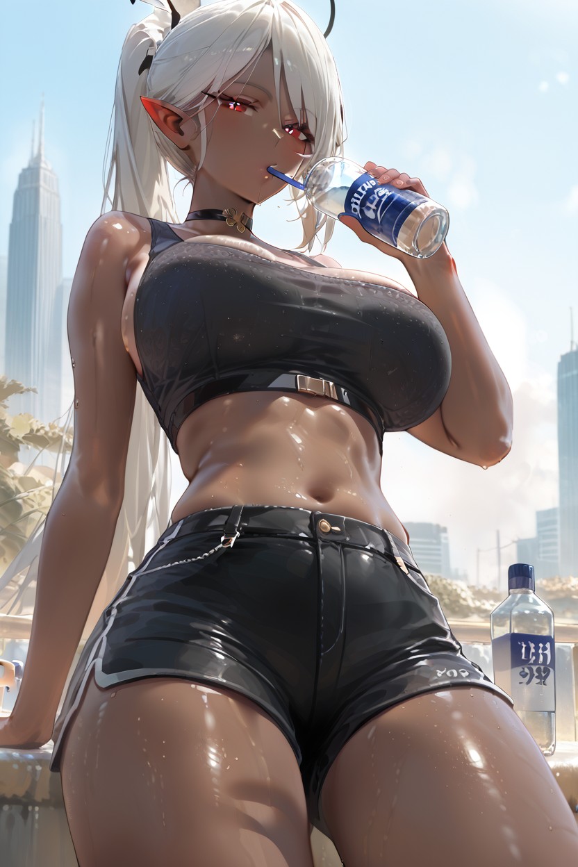 Nueva York, Big Butt, Front View Hentai IA