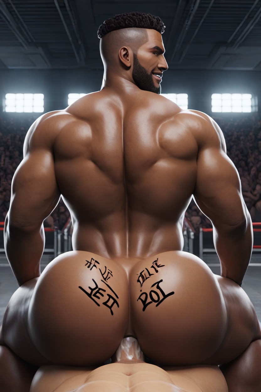Hole Is Trained To Kill, Round Ass, His Gulping Gate AI Gay Porn