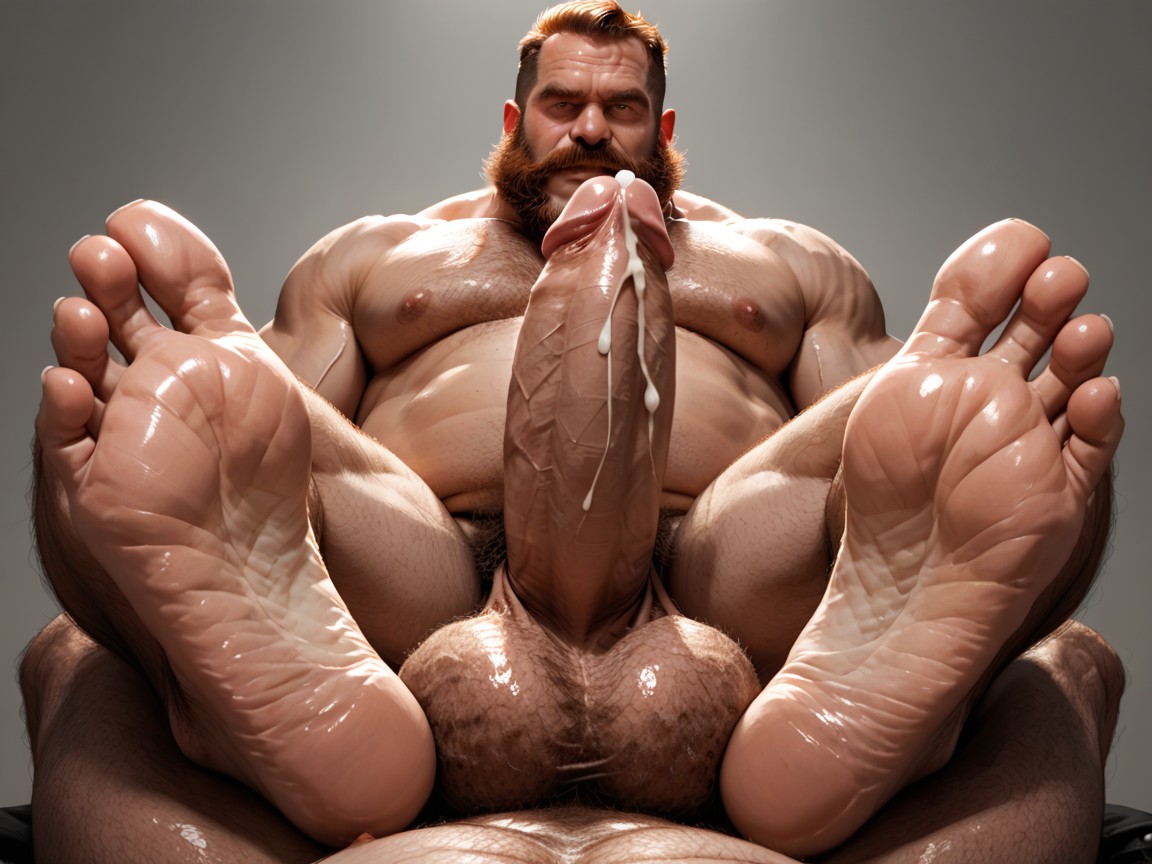 Oversized Feet, Feet, Furry AI Gay Porn