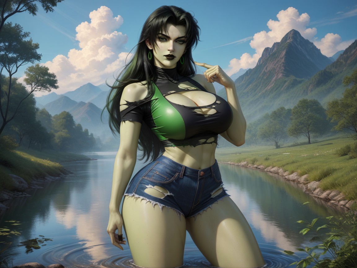 Shego, River, Time Dawn AI Porn