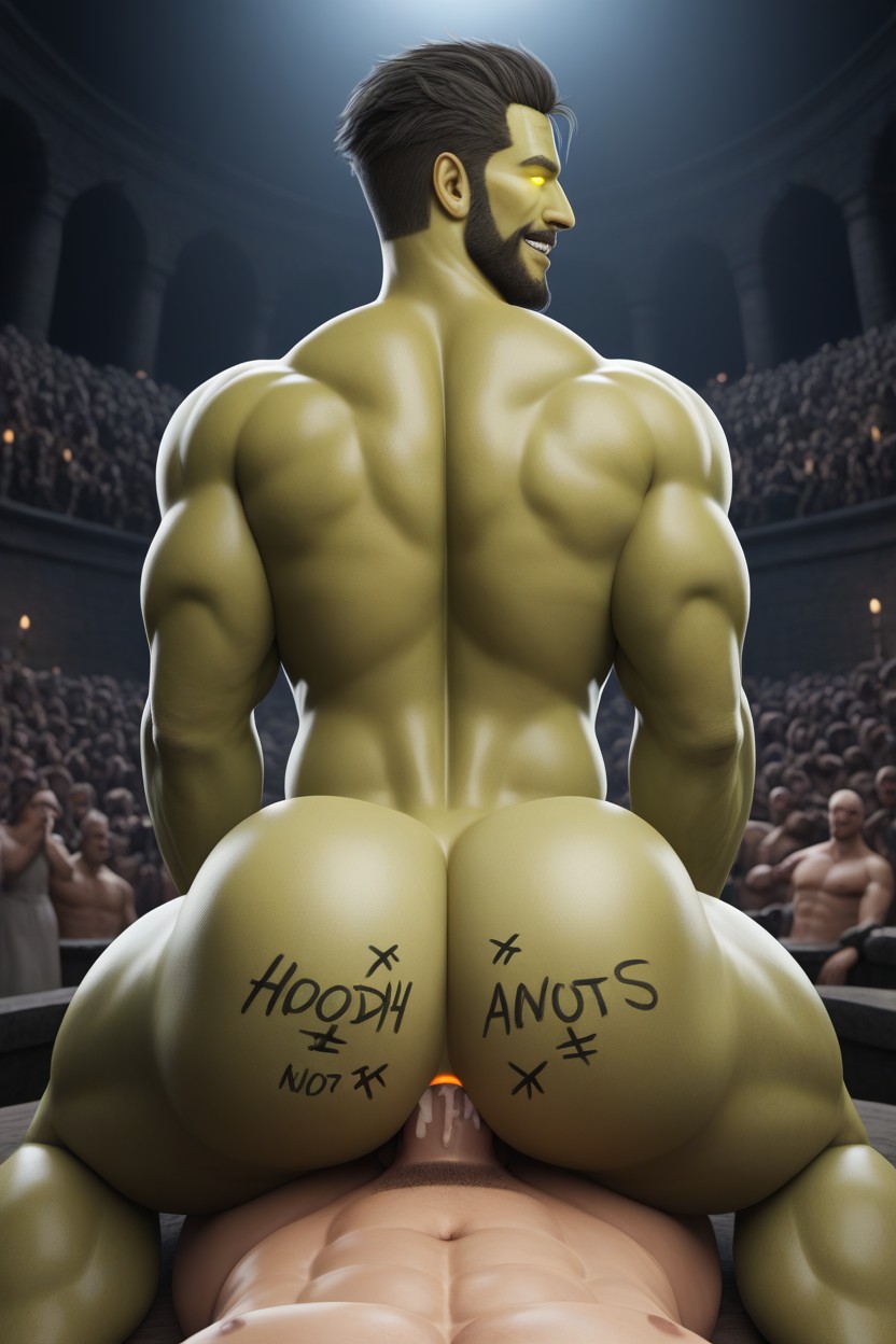 Rear View, Hole Kills Tops With Fatal Orgasm, Dungeon AI Gay Porn