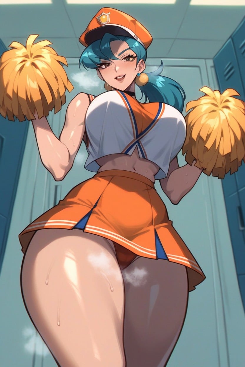 Cheerleader, Anime Style, 18+ Hentai AI Porn