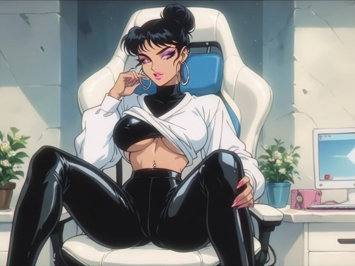 Break, 18+, Confident And Flirty Pose Hentai AI Porn