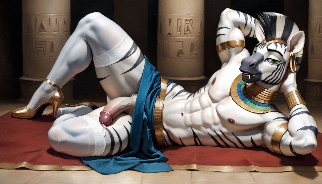 Gay, Shocked, Hands On Hips Furry AI Porn