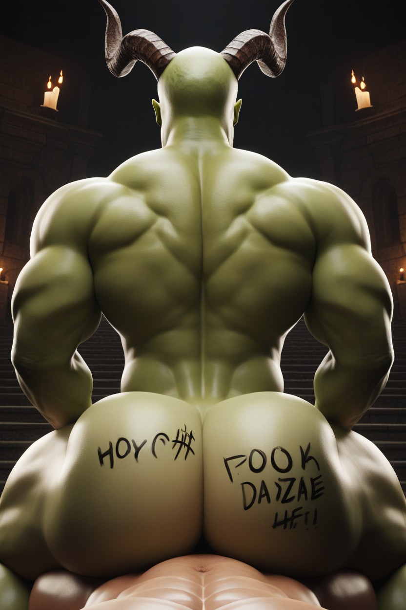 18+, His Belching Blender, Bottom Is Powerful AI Gay Porn