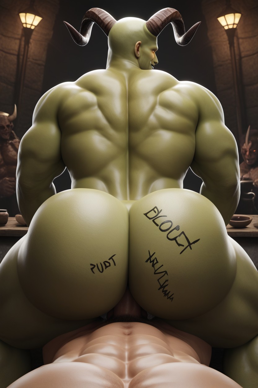 His Colon Cauldron, Glowing Eyes, Bottoms Hole Has Unique Milking Parts Inside That Use Different Deadly Milking Techniques To Kill Tops AI Gay Porn
