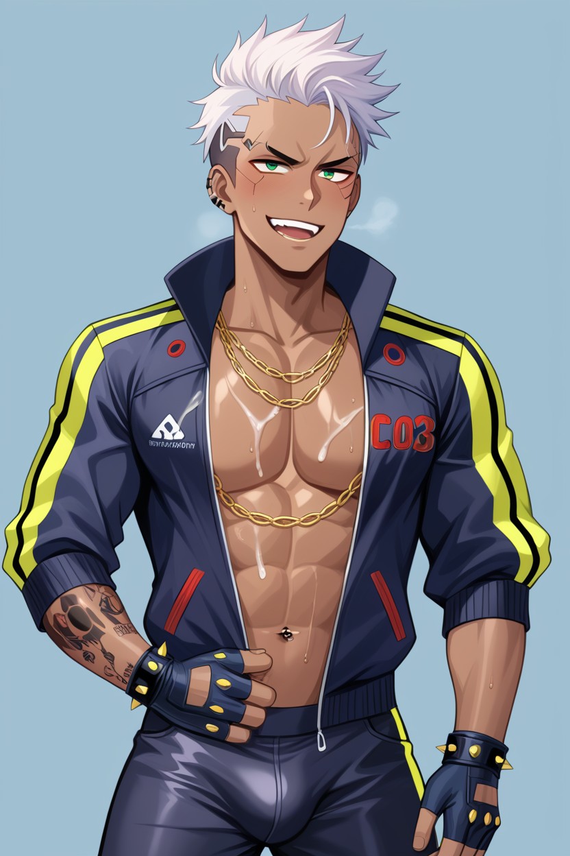 Piercings, Thugboy, Cocky AI Gay Porn