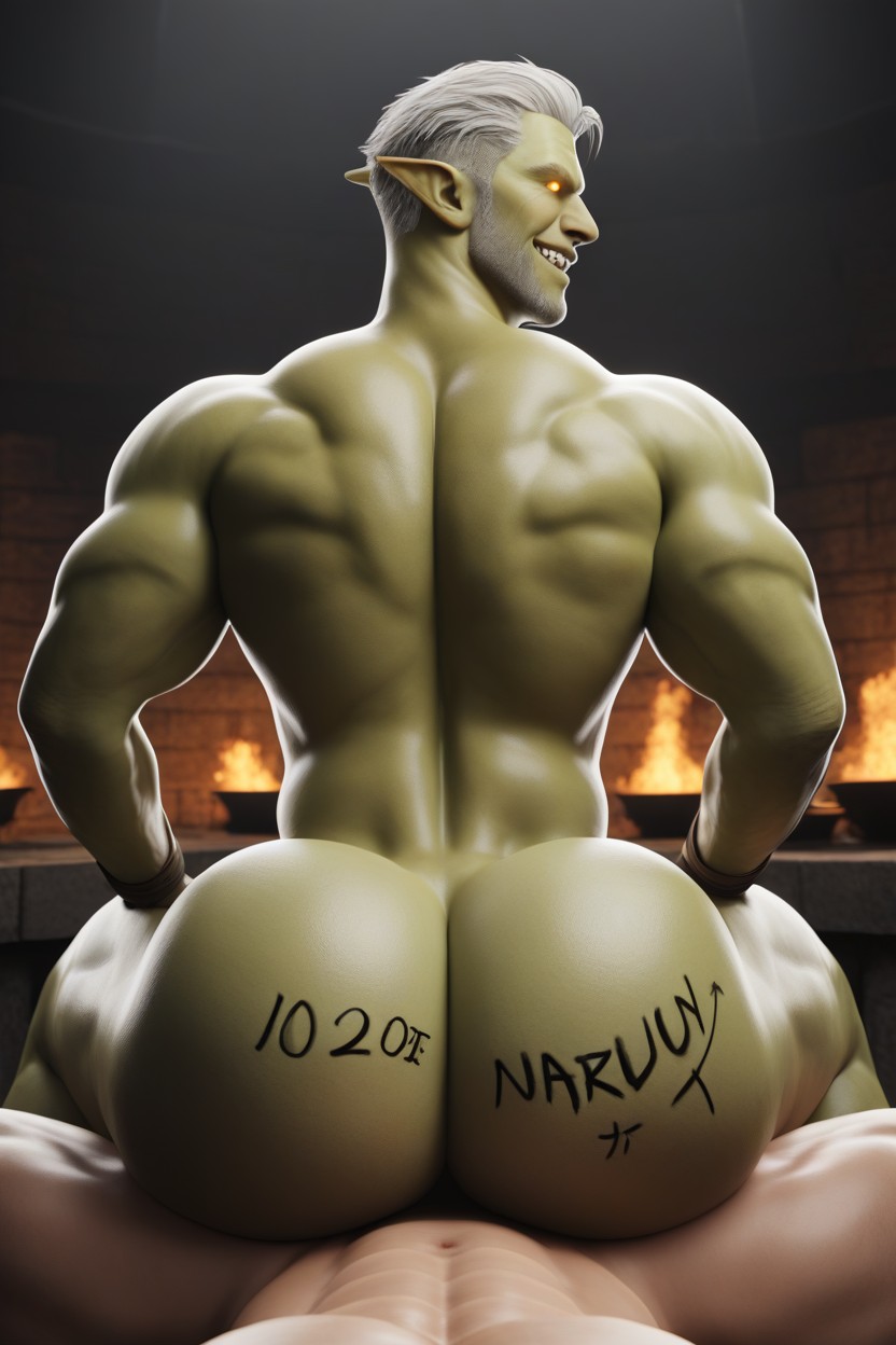 Muscular, Demonic, Souls Of Tops Milked By Bottoms Hole Will Be Trapped Inside It Forever AI Gay Porn