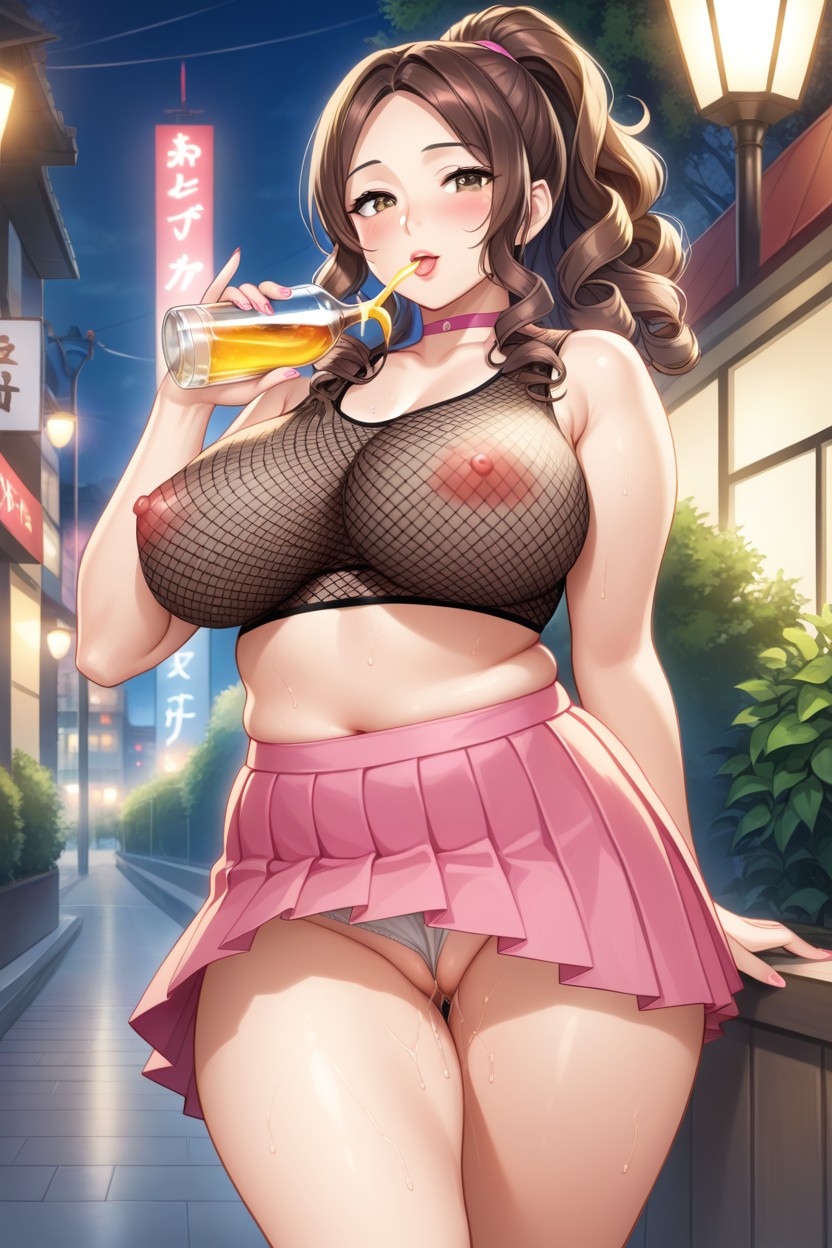 Very Low Rise Skirt, Dutch, Removing Panties Hentai AI Porn