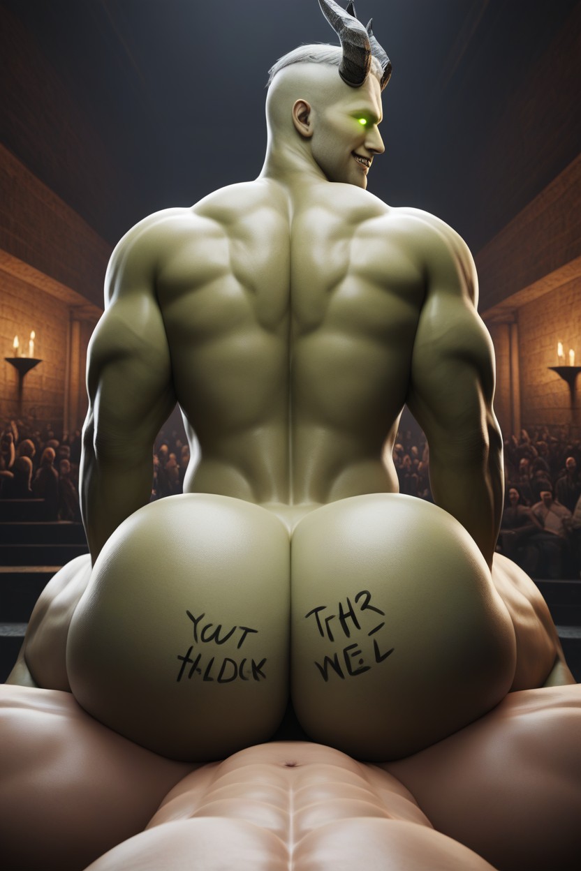 His Grimy Gulpers, Bottom Kills Tops With His Hole, His Gooey Gassers AI Gay Porn