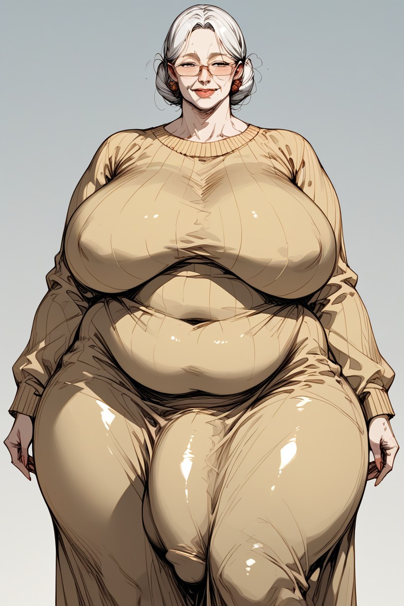 Beautiful, Chubby, Futanari AI Porn