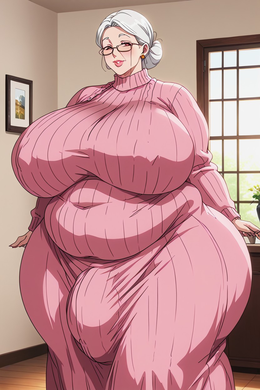 Big Belly, Gorgeous, Fupa AI Porn